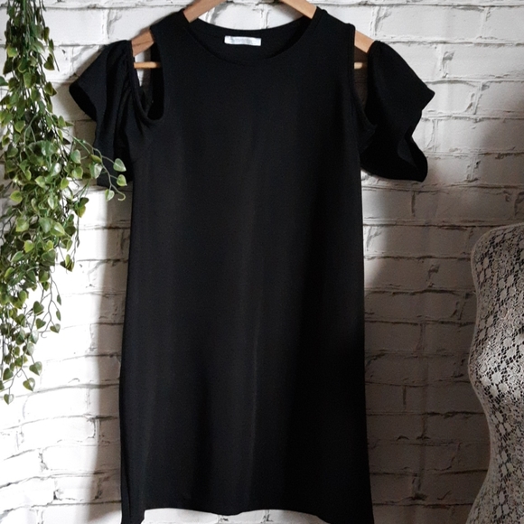 Zara Open Shoulder Dress